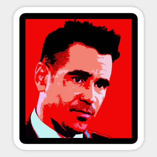 colin farrell Sticker